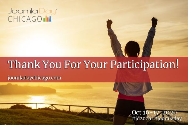 Thank You For Joining Us at JoomlaDay Chicago